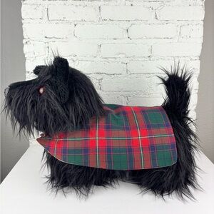 Vintage Black Scottish Terrier Dog Plush 24”